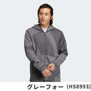 ベストスポーツ adidas（アディダス）製品。adidas アディダス メンズ ゴルフウェア ジャケット ビックアディダスロゴ ダンボールニット 長袖フルジップフーディー NMJ92 23SS 春夏 レギュラーフィット ジップポケット 伸縮性 ポリエステル ポリウレタン