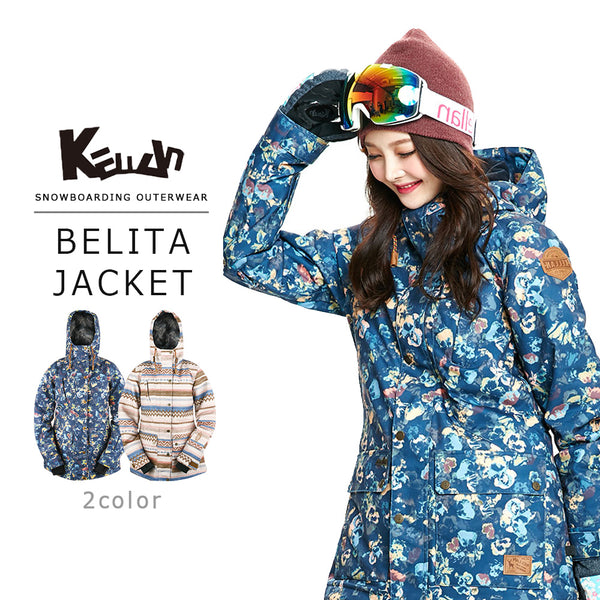 割引対象商品（3,000円以上） KELLAN（ケラン）製品。KELLAN スノーボードウェア BELITA JACKET 9106