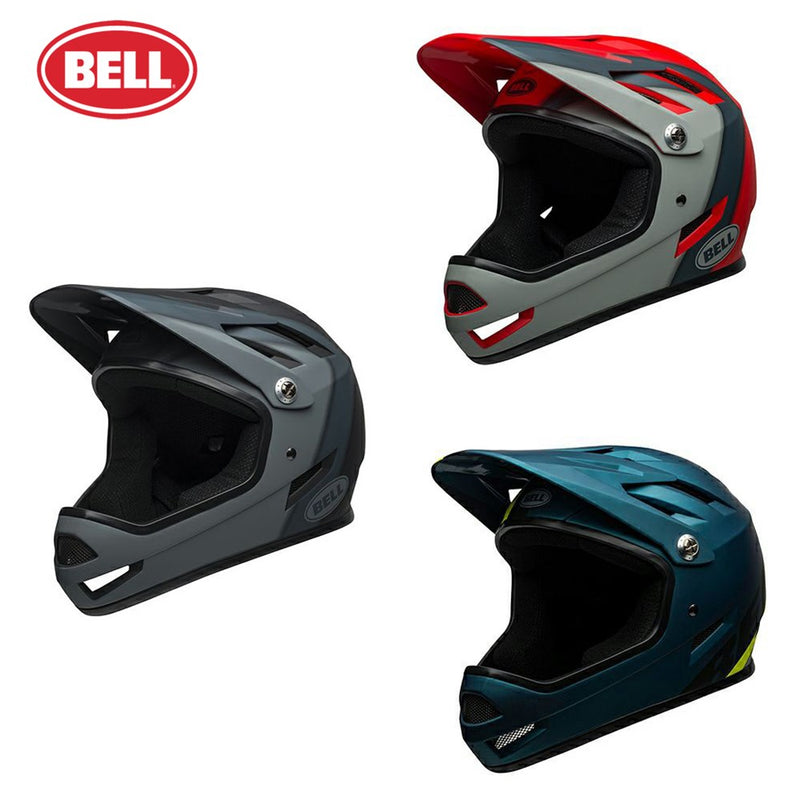 ベストスポーツ BELL（ベル）製品。BELLベル 自転車 ヘルメット SANCTION サンクション 7100132 フルフェイスヘルメット BMXレースやダートジャンプ マットブラックプレゼンス マットクリムゾン スレート グレー マットブルー ハイヴィズ