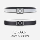 ベストスポーツ VESSEL（ベゼル）製品。VESSEL ベゼル ゴルフウェア メンズ リバーシブル ベルト Reversible Belt V SQUARE おすすめ シンプル 合成皮革