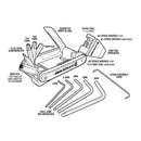 ベストスポーツ Blackburn（ブラックバーン）製品。Blackburn ブラックバーン 自転車 メンテナンス ウェイサイドマルチツール 7068161 19機能 取り外し可能のボールポイント 六角レンチ トルクスレンチ