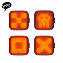 ベストスポーツ KNOG（ノグ）製品。KNOG ノグ 自転車 リアライト リヤライト BLINDER REAR ブラインダー リヤ リア USB充電 100ルーメン 防水 LEDライト 軽量