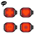 ベストスポーツ KNOG（ノグ）製品。KNOG ノグ 自転車 リアライト リヤライト BLINDER MINI REAR ブラインダーミニ リア リヤ  USB充電式 防水 30ルーメン シリコンストラップ付属 工具不要 ケーブルレス充電