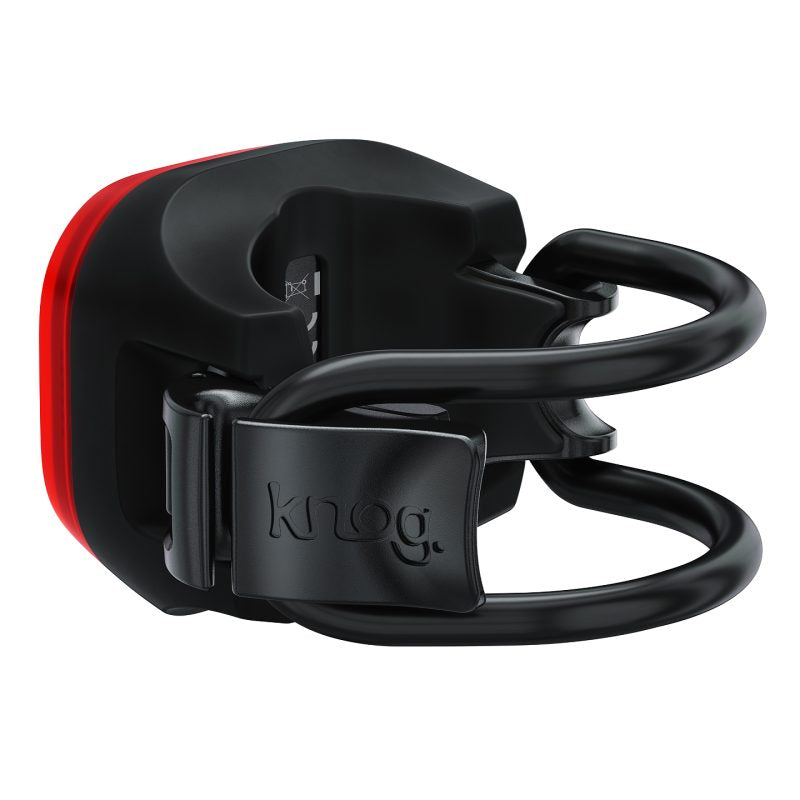 ベストスポーツ KNOG（ノグ）製品。KNOG ノグ 自転車 リアライト リヤライト BLINDER MINI REAR ブラインダーミニ リア リヤ  USB充電式 防水 30ルーメン シリコンストラップ付属 工具不要 ケーブルレス充電