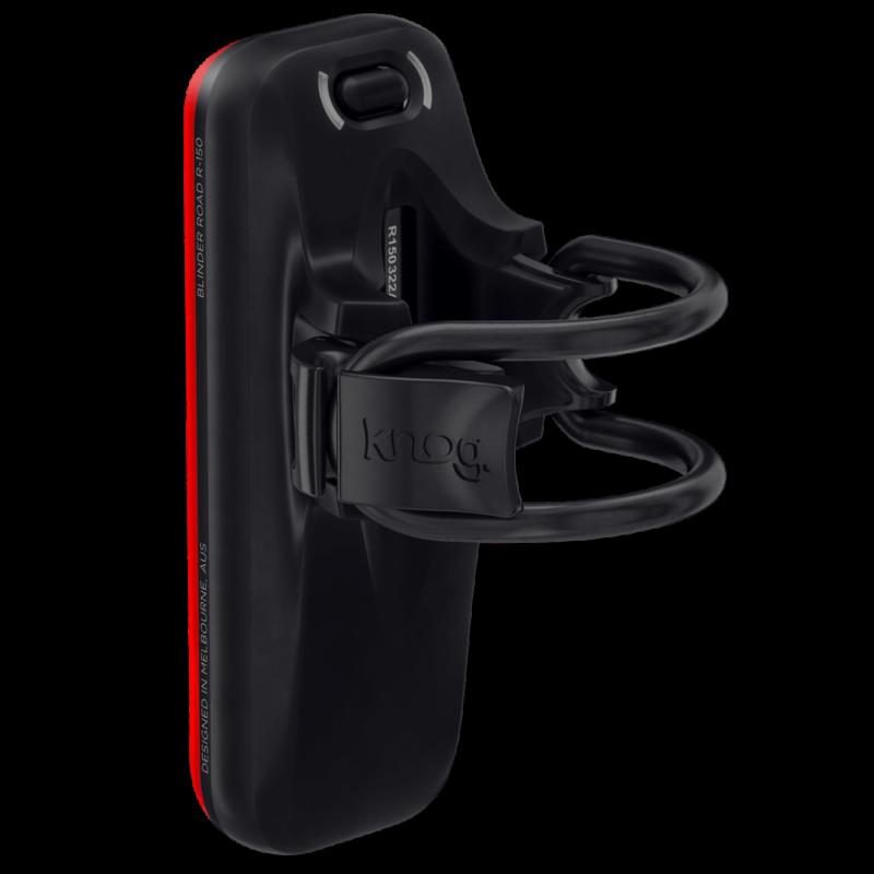 ベストスポーツ KNOG（ノグ）製品。KNOG ノグ 自転車 リアライト リヤライト BLINDER R-150 REAR BIKE LIGHT ブラインダー リアバイクライト ストロボLED アングルLED 150ルーメン 軽量 USB充電