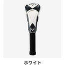 ベストスポーツ Callaway（キャロウェイ）製品。Callaway キャロウェイ メンズ ゴルフ ヘッドカバー スナズ ヘッドカバー ドライバー 23 JM 5523015 23SS 春夏 フィンガーポケット シンプルデザイン 合成皮革 ポリエステル ホワイト ブラック