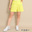 ベストスポーツ Callaway（キャロウェイ）製品。Callaway キャロウェイ レディース ゴルフウェア パンツ マルチストライププリントショートパンツ C23127201 23SS 春夏 8WAYストレッチ ピンクのみ透け防止 ポリエステル ポリウレタン ネイビー ピンク イエロー