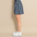 ベストスポーツ Callaway（キャロウェイ）製品。Callaway キャロウェイ レディース ゴルフウェア パンツ マルチストライププリントショートパンツ C23127201 23SS 春夏 8WAYストレッチ ピンクのみ透け防止 ポリエステル ポリウレタン ネイビー ピンク イエロー