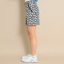 ベストスポーツ Callaway（キャロウェイ）製品。Callaway キャロウェイ レディース ゴルフウェア スカート デイジープリントストライプドビースカート C23128211 23SS 春夏 ストレッチ インナーショートパンツ型 デイジーフラワー ポリエステル ネイビー パープル イエロー