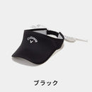 ベストスポーツ Callaway（キャロウェイ）製品。Callaway キャロウェイ レディース ゴルフ 帽子 バイザー ドットリボン付きバイザー C23191221 23SS 春夏 吸汗速乾 リボン取り外し可能 ロゴプリント ポリエステル ネイビー ピンク ホワイト ブラック