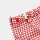 ベストスポーツ Callaway（キャロウェイ）製品。Callaway キャロウェイ レディース ゴルフ レッグカバー 定番 レインフットカバー C23987201 23SS 春夏 防水性 透湿性 防風性 ストレッチ性 ギンガムチェックプリント ナイロン ポリエステル ネイビー レッド