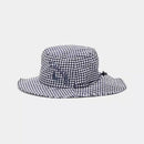 ベストスポーツ Callaway（キャロウェイ）製品。Callaway キャロウェイ レディース ゴルフ 帽子 ハット 定番 レインハット C23988203 23SS 春夏 防水性 透湿性 防風性 ストレッチ性 ベンチレーション チェック柄 サイズ調節可能 ナイロン ネイビー