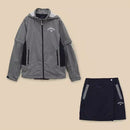 ベストスポーツ Callaway（キャロウェイ）製品。Callaway キャロウェイ レディース ゴルフウェア レインウェア セットアップレインウェア C23989201 23SS 春夏 防水性 透湿性 防風性 ストレッチ性 4WAY ウエスト調整可 収納袋付 ナイロン ポリエステル レッド ネイビー