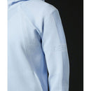 ベストスポーツ DESCENTE GOLF（デサントゴルフ）製品。DESCENTE GOLF デサントゴルフ メンズ ゴルフウェア パーカー レーヨンナイロンフーデッドニットパーカー DGMVJL01 23SS 春夏 アーバンスタイル ポリエステル ブラック サックス