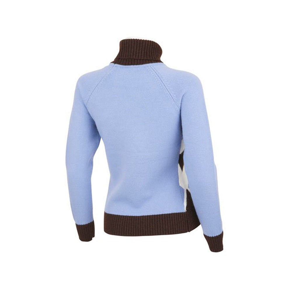 DESCENTE golfアクリルウールインターシャ セーター ゴルフ デサント