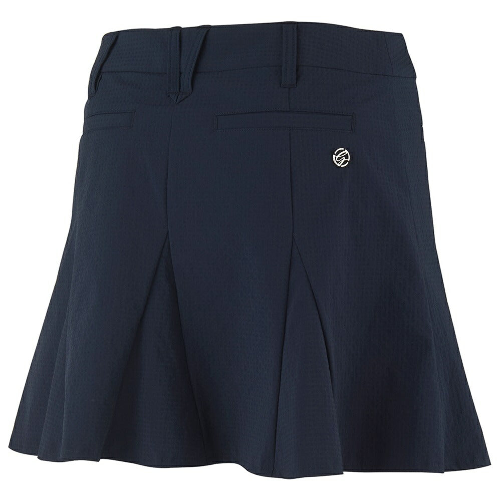 DESCENTE GOLF ナイロンサッカーストレッチスカート 23SS DGWVJE07