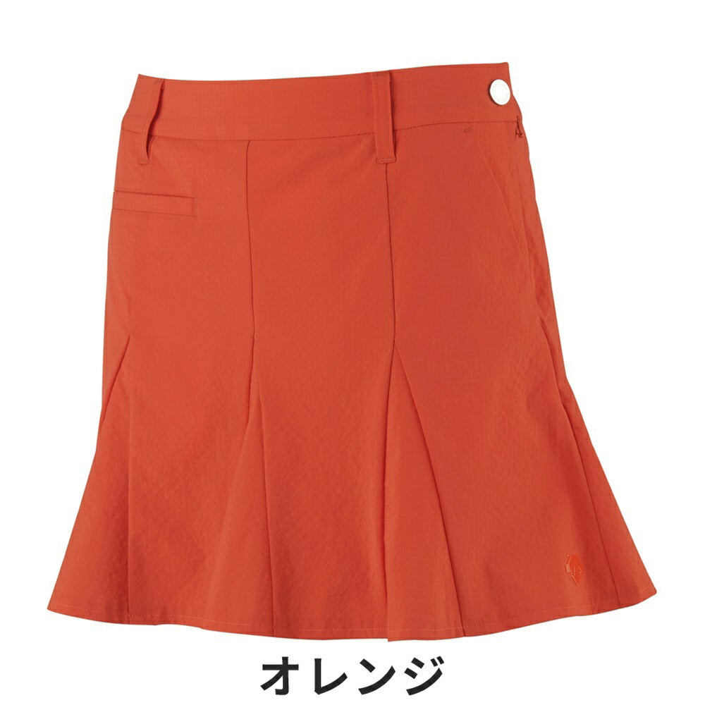 DESCENTE GOLF ナイロンサッカーストレッチスカート 23SS DGWVJE07