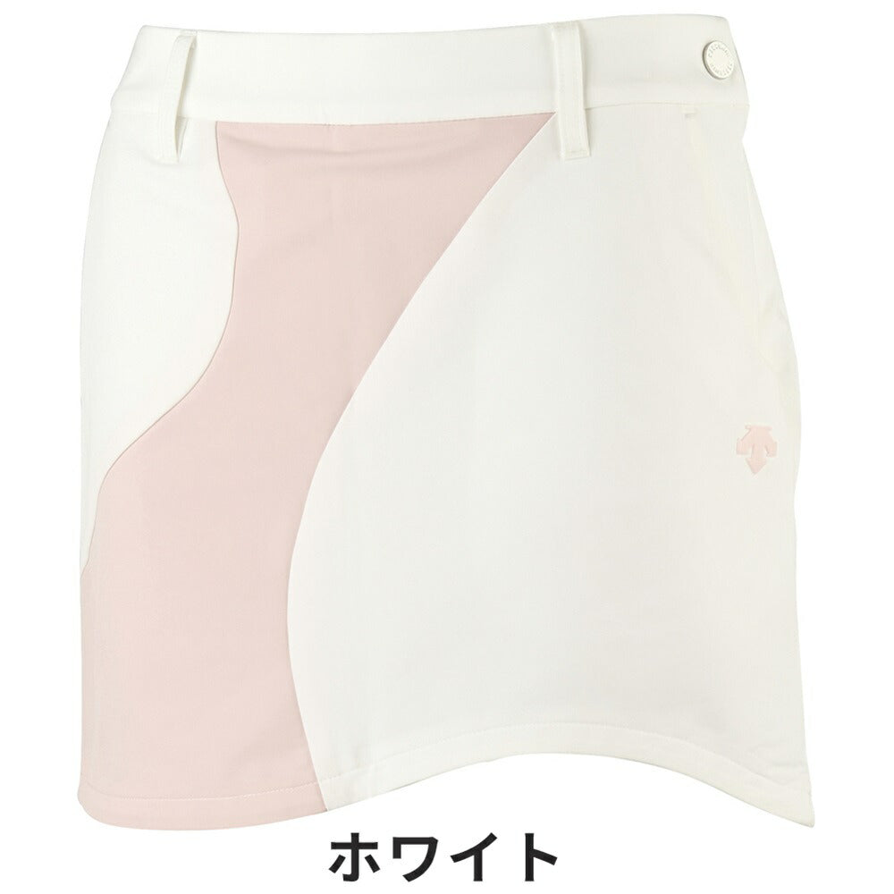 DESCENTE GOLF バイカラーラウンド切り替えスカート 23SS DGWVJE09