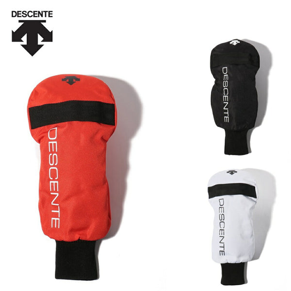 商品 DESCENTE GOLF（デサントゴルフ）製品。DESCENTE デサント メンズ ゴルフ ヘッドカバー ドライバー用 DQBVJG00 23SS 春夏 取り外し簡単 ポリエステル ナイロン ポリウレタン ブラック オレンジ ホワイト