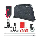 ベストスポーツ evoc（イーボック）製品。EVOC イーボック メンズ 自転車 バックパック バイクトラベルバッグプロ305L 100410100 23SS 春夏 ディスクロータープ ロテクター付 ホイールコンパートメント バイクスタンドプロ フレームパッド クリップオンウィール