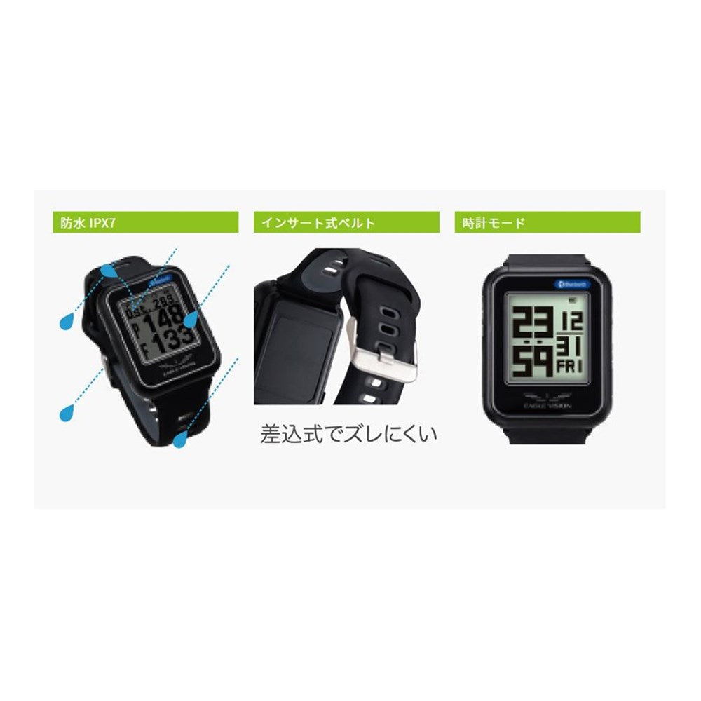 EAGLE VISION GPS watch6 EV-236 | 自転車、ゴルフ、アウトドアの