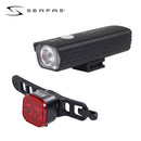 ベストスポーツ SERFAS（サーファス）製品。SERFAS サーファス 自転車 アクセサリー ライト サーファスコンボ ESC-200 前後ペア フロントライト ヘッドライト リアライト テールライト ブラック