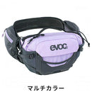 ベストスポーツ evoc（イーボック）製品。EVOC イーボック メンズ 自転車 ヒップバッグ ヒップパックプロ3L 102503120 23SS 春夏 エアフローコンタクトシステム ボトルキャリア2個 安全固定 ナイロン ブラック デニム マルチカラー