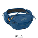 ベストスポーツ evoc（イーボック）製品。EVOC イーボック メンズ 自転車 ヒップバッグ ヒップパックプロ3L 102503120 23SS 春夏 エアフローコンタクトシステム ボトルキャリア2個 安全固定 ナイロン ブラック デニム マルチカラー