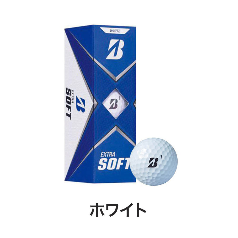 ベストスポーツ BRIDGESTONE（ブリヂストン）製品。BRIDGESTONE GOLF ブリヂストンゴルフ ゴルフボール EXTRA SOFT エクストラソフト 2021年モデル 1スリーブ 3球入り 日本正規品 X1WXJ X1YXJ X1OXJ ホワイト イエロー オレンジ ゴルフ ボール