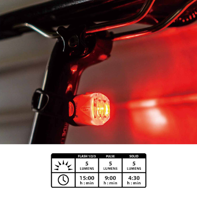 ベストスポーツ LEZYNE（レザイン）製品。LEZYNE レザイン 自転車 アクセサリー ライト FEMTO USB DRIVE REAR LEDライト テールライト 最大5ルーメン ボタン電池式 コンパクト 軽量 重量23g