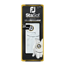 ベストスポーツ FOOTJOY（フットジョイ）製品。footjoy フットジョイ メンズ ゴルフ グローブ ステイソフ 23 左手着用 右利用 FGSS23 23SS 春夏 グリップ力 ヘッドスピード 天然羊革 ホワイト