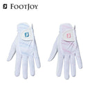 ベストスポーツ FOOTJOY（フットジョイ）製品。footjoy フットジョイ レディース ゴルフ グローブ ステイクール EX 23 両手用 FGWSC23 23SS 春夏 接触冷感 吸汗速乾 UVカット UPF50 合成皮革 ポリエステル ホワイトブルー ホワイトピンク