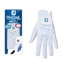 ベストスポーツ FOOTJOY（フットジョイ）製品。footjoy フットジョイ レディース ゴルフ グローブ ステイクール EX 23 両手用 FGWSC23 23SS 春夏 接触冷感 吸汗速乾 UVカット UPF50 合成皮革 ポリエステル ホワイトブルー ホワイトピンク