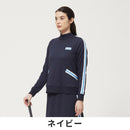 ベストスポーツ FOOTJOY（フットジョイ）製品。FOOTJOY フットジョイ レディース ゴルフウェア ジャケット クルーネックスウェット 28410 28412 22FW 秋冬 吸汗速乾 抗菌防臭 UVカット 4Wayストレッチ ポリエステル ポリウレタン ネイビー ホワイト