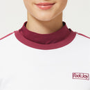 ベストスポーツ FOOTJOY（フットジョイ）製品。FOOTJOY フットジョイ レディース ゴルフウェア ジャケット クルーネックスウェット 28410 28412 22FW 秋冬 吸汗速乾 抗菌防臭 UVカット 4Wayストレッチ ポリエステル ポリウレタン ネイビー ホワイト