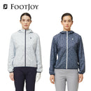 ベストスポーツ FOOTJOY（フットジョイ）製品。FOOTJOY フットジョイ レディース スプラッタープリントウィンドフードジャケット FJW-F22-O01 22FW 秋冬 防風 保温