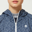 ベストスポーツ FOOTJOY（フットジョイ）製品。FOOTJOY フットジョイ レディース スプラッタープリントウィンドフードジャケット FJW-F22-O01 22FW 秋冬 防風 保温