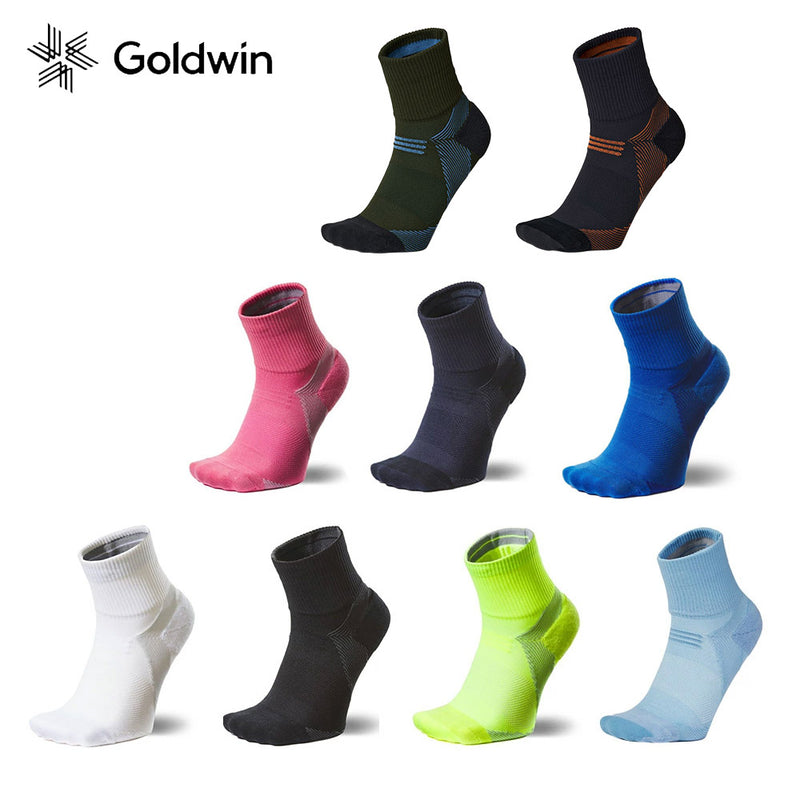 ベストスポーツ Goldwin（ゴールドウィン）製品。Goldwin ゴールドウイン C3fit シースリーフィット スポーツ フィットネス 靴下 ソックス メンズ レディース ユニセックス アーチサポートクォーターソックス GC20301 23SS