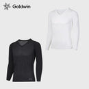 ベストスポーツ Goldwin（ゴールドウィン）製品。Goldwin ゴールドウイン C3fit シースリーフィット アンダーウェア メンズ クーリング Vネック ロングスリーブ GC62111 23SS 春夏 Cooling Series 熱伝導性 抗菌防臭加 涼感機能 UVカット 通気性 ストレッチ