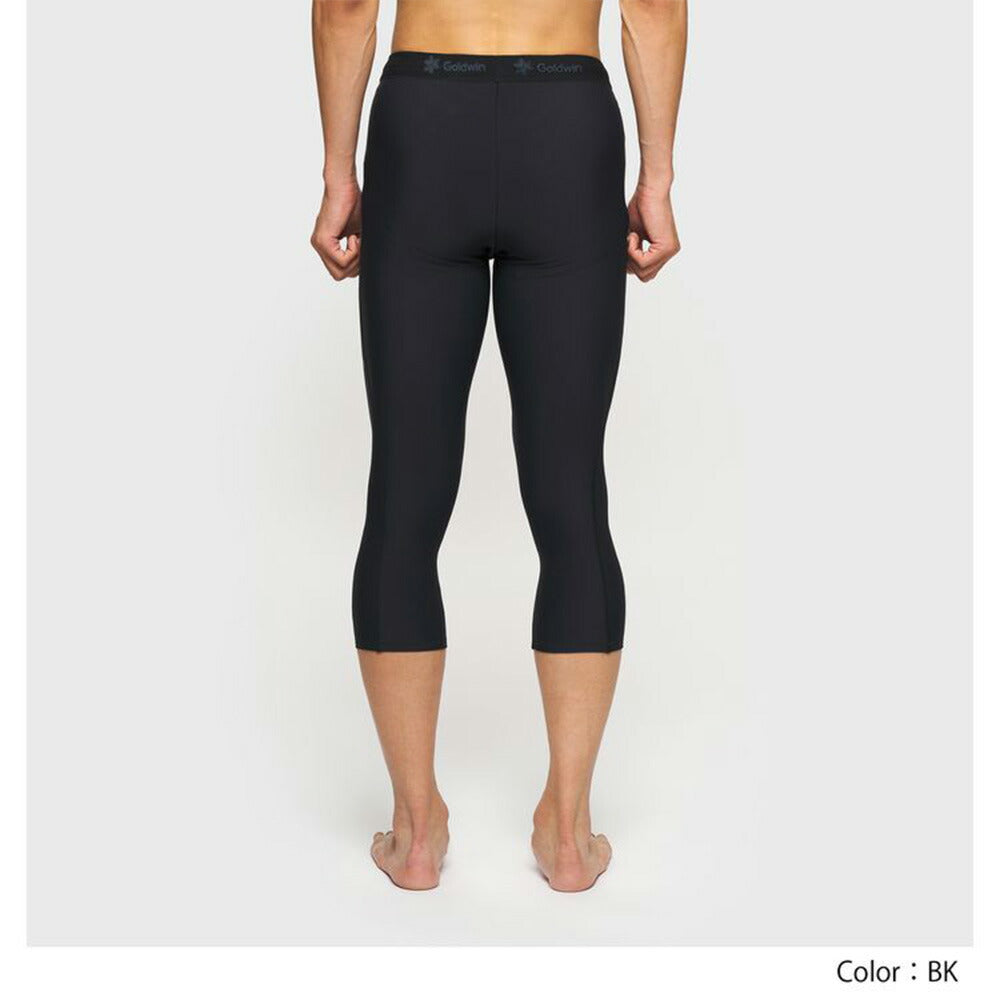 Goldwin C3fit メンズ コウデンシウォーム3/4タイツ 24FW GC62352