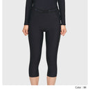 ベストスポーツ Goldwin（ゴールドウィン）製品。Goldwin ゴールドウインC3fit 光電子ウォーム3/4タイツ レディース ブラック アンダーウエア 保温性 遠赤外線効果 汗冷軽減 吸汗速乾性 UVガード 微起毛 運動効率アップ ストレッチ GCW62352 22FW