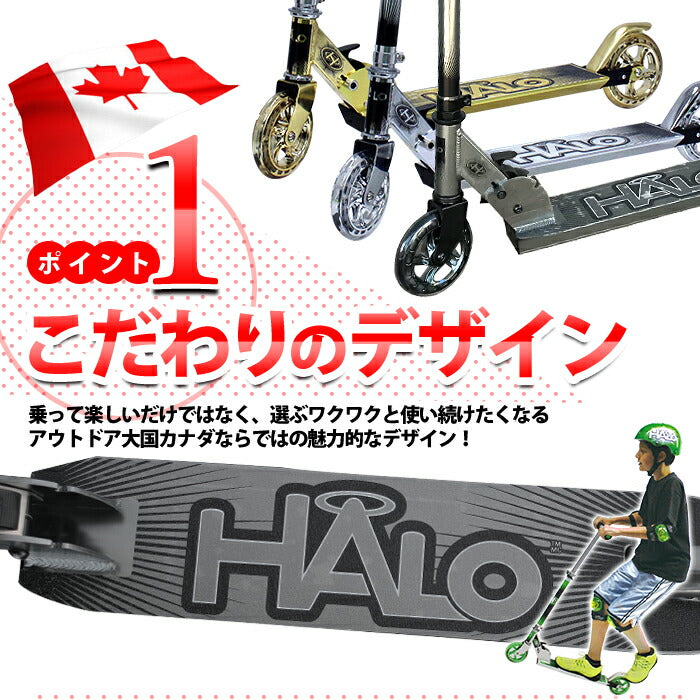 ベストスポーツ HALO（ハロ）製品。HALO 120 Chrome Edition
