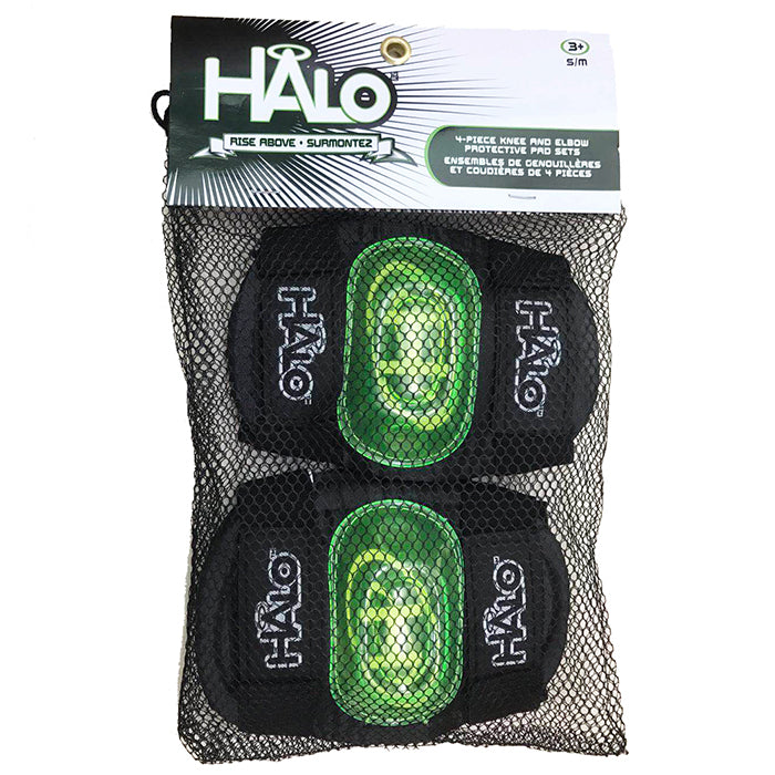 ベストスポーツ HALO（ハロ）製品。HALO キックボードプロテクター ひじ ひざ ２点セット