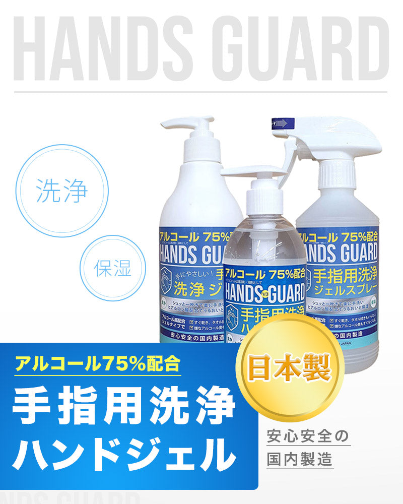 ベストスポーツ HANDS GUARD（ハンズガード）製品。HANDS GUARD ハンドジェル 60ml 日本製 2本セット
