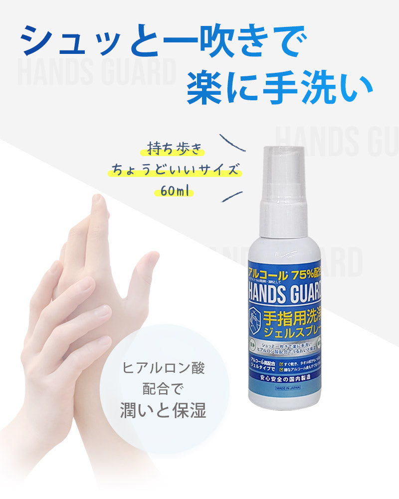 ベストスポーツ HANDS GUARD（ハンズガード）製品。HANDS GUARD アルコールスプレー 60mll 日本製