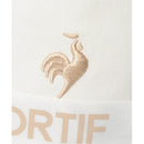 ベストスポーツ le coq sportif（ルコックスポルティフ）製品。Le coq sportif ルコック レディース ゴルフ 帽子 バイザー ロゴリボン付きバケットハット QGCVJC70W 23SS 春夏 吸汗速乾 抗菌防臭 サイズ調整仕様 綿 ポリエステル ネイビー ホワイト