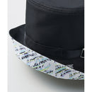 ベストスポーツ le coq sportif（ルコックスポルティフ）製品。Le coq sportif ルコック レディース ゴルフ 帽子 バイザー ロゴリボン付きバケットハット QGCVJC70W 23SS 春夏 吸汗速乾 抗菌防臭 サイズ調整仕様 綿 ポリエステル ネイビー ホワイト