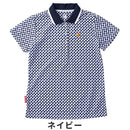 ベストスポーツ le coq sportif（ルコックスポルティフ）製品。le coq sportif ミニスクエア総柄ポロシャツ 22SS QGWTJA09