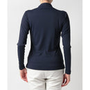 ベストスポーツ le coq sportif（ルコックスポルティフ）製品。Le coq sportif ルコック レディース ゴルフウェア シャツ ロゴハイネック長袖シャツ 吸汗速乾 ストレッチ UV CUT UPF50 QGWUJB02 22FW 秋冬 ポリエステル