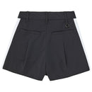 ベストスポーツ le coq sportif（ルコックスポルティフ）製品。Le coq sportif ルコック レディース ゴルフウェア パンツ RIJOUME ハイウエストショートパンツ QGWVJD60 23SS 春夏 はっ水 ストレッチ DESCENTE ECO 再生材料使用型 2WAYストレッチツイル ナイロン ポリウレタン ポリエステル